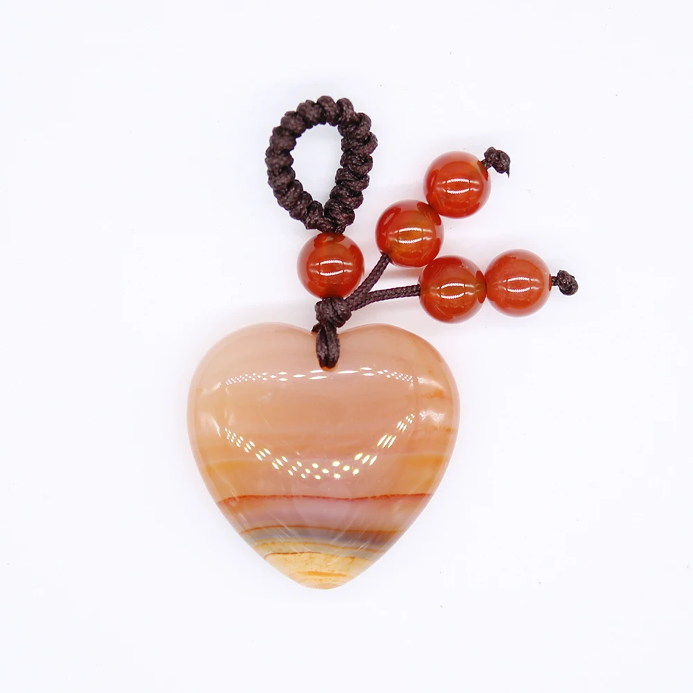 25 мм Piedra Natural Ojo de Tigre turquesa cuarzo cristal en forma corazón colgante para joyeria diy fabricación collares a | Украшения