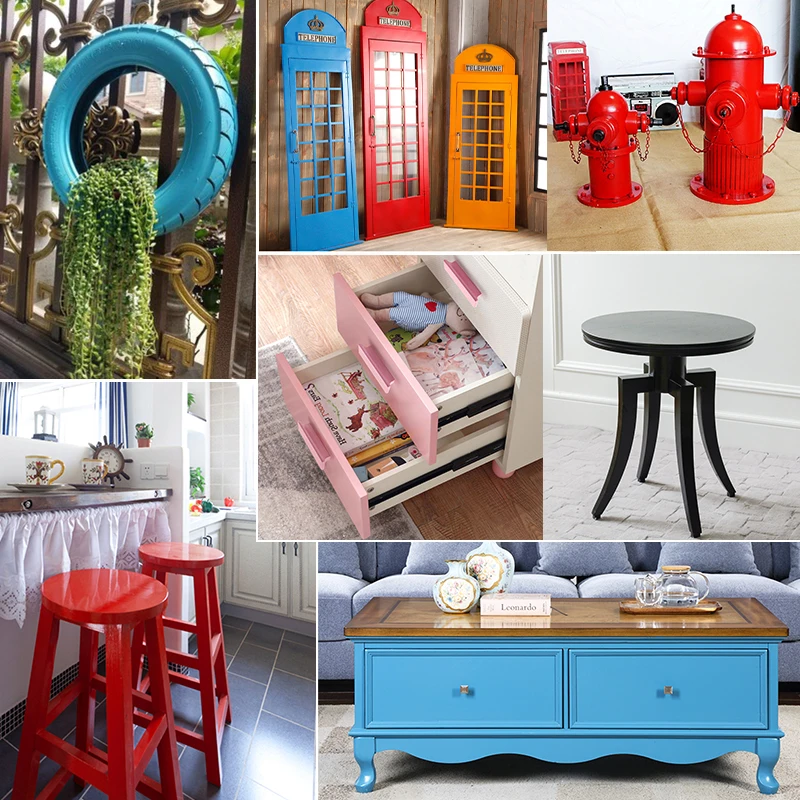 Розовая краска на водной основе лак для дерева акриловый ткани мебели