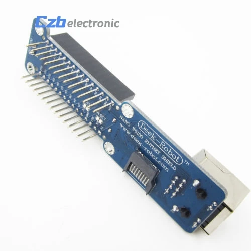 Стандартный Ethernet Nano Shield W5100 LAN сетевой модуль Поддержка Micro-SD TCP UDP для Arduino V3.0 R3 UNO Mega