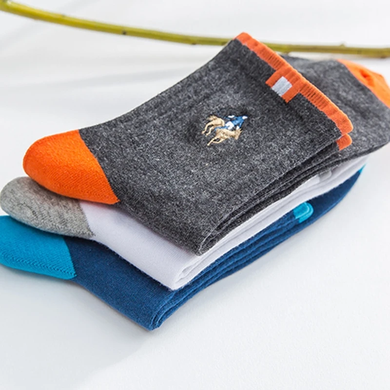 2020 новая модная одежда осень и зима дезодорирующие длинные хлопковые носки