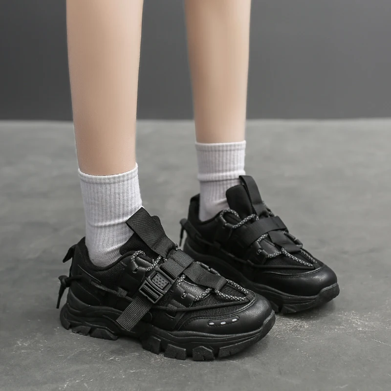 

Platform Sneakers Women's Sports Shoes Spring Summer Running Lady Fashion Breathable Casual Trainers Tennis Basketball Footwear