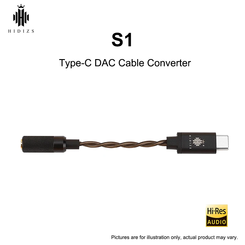 HIDIZS S1 тип-c до 3,5 мм USB ЦАП кабель усилитель для наушников адаптер для новых Mac Android телефонов ПК Поддержка 32 бит/384 кГц