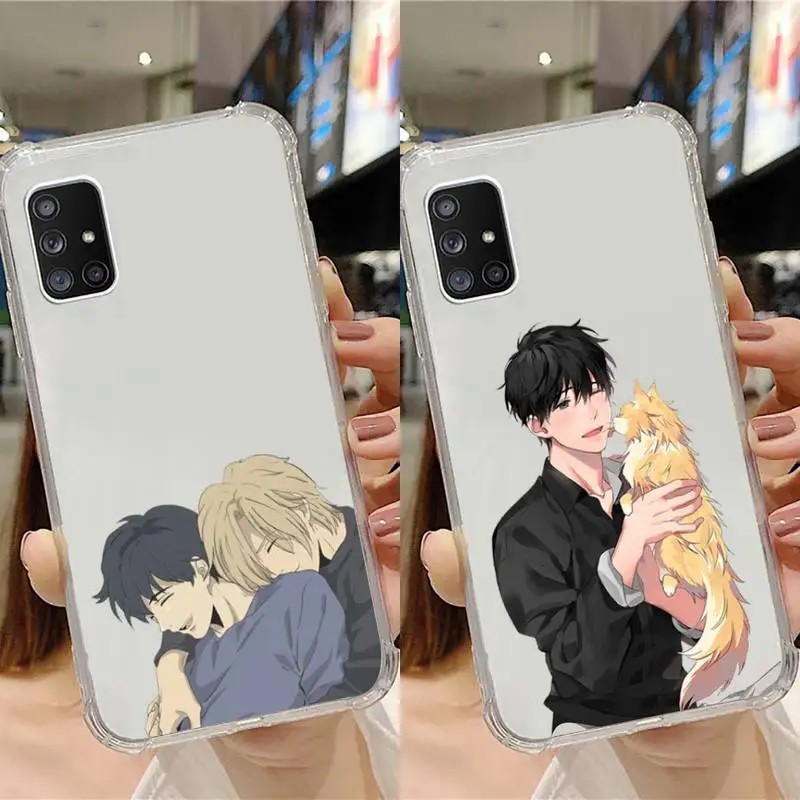 

Banana Fish Phone Case Transparent For Samsung Note A 7 8 9 10 20 50 51 71 90 20 11 81 e LITE Ultra PRO