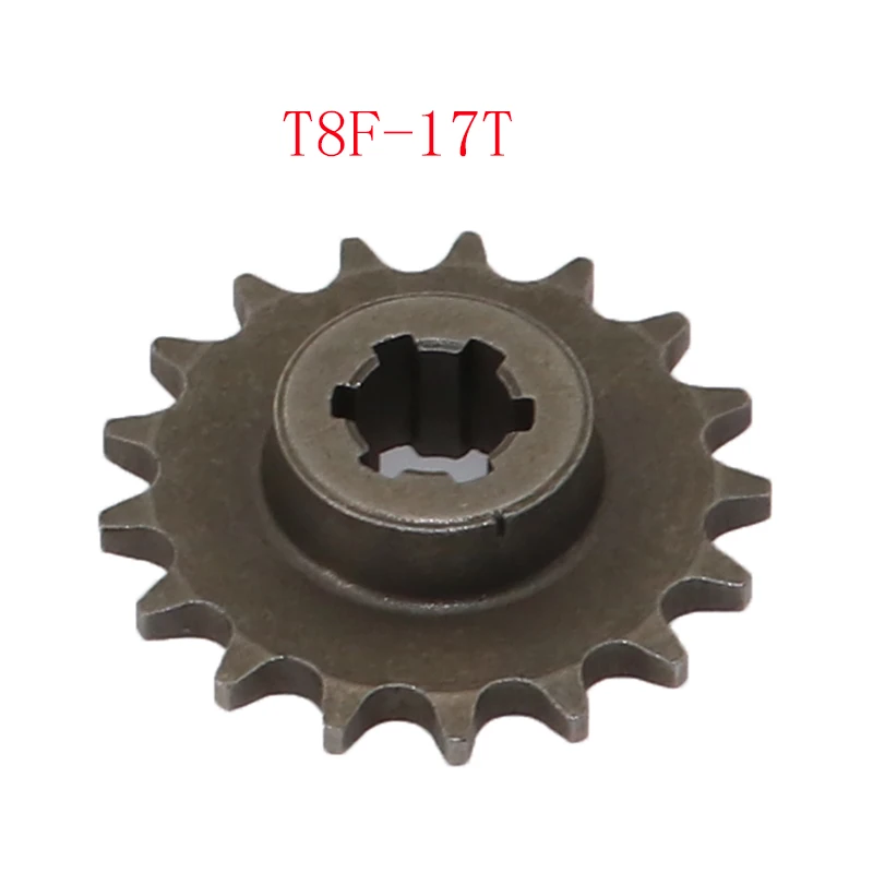Передняя Звездочка T8F 11 13 14 17 20 зубьев 11T 13T 14T 17T T для 2-тактного мини-мотоцикла 47cc 49cc