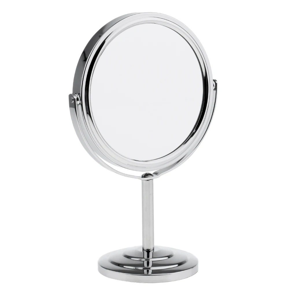 Vintage Tabletop Makeup Mirror 2 in 1 Magnifying &amp Normal Compact 360° Swivel Free Standing for Home Room Shop Use | Красота и