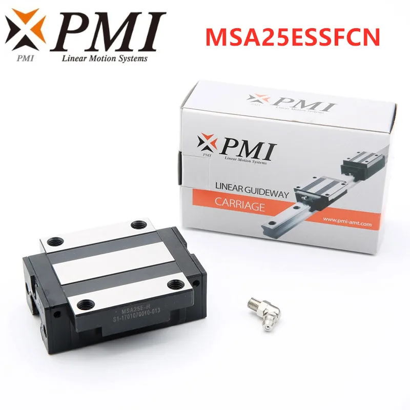 4 шт. Тайвань PMI MSA25E MSA25ESSFCN фланец линейные направляющие слайдер железнодорожные