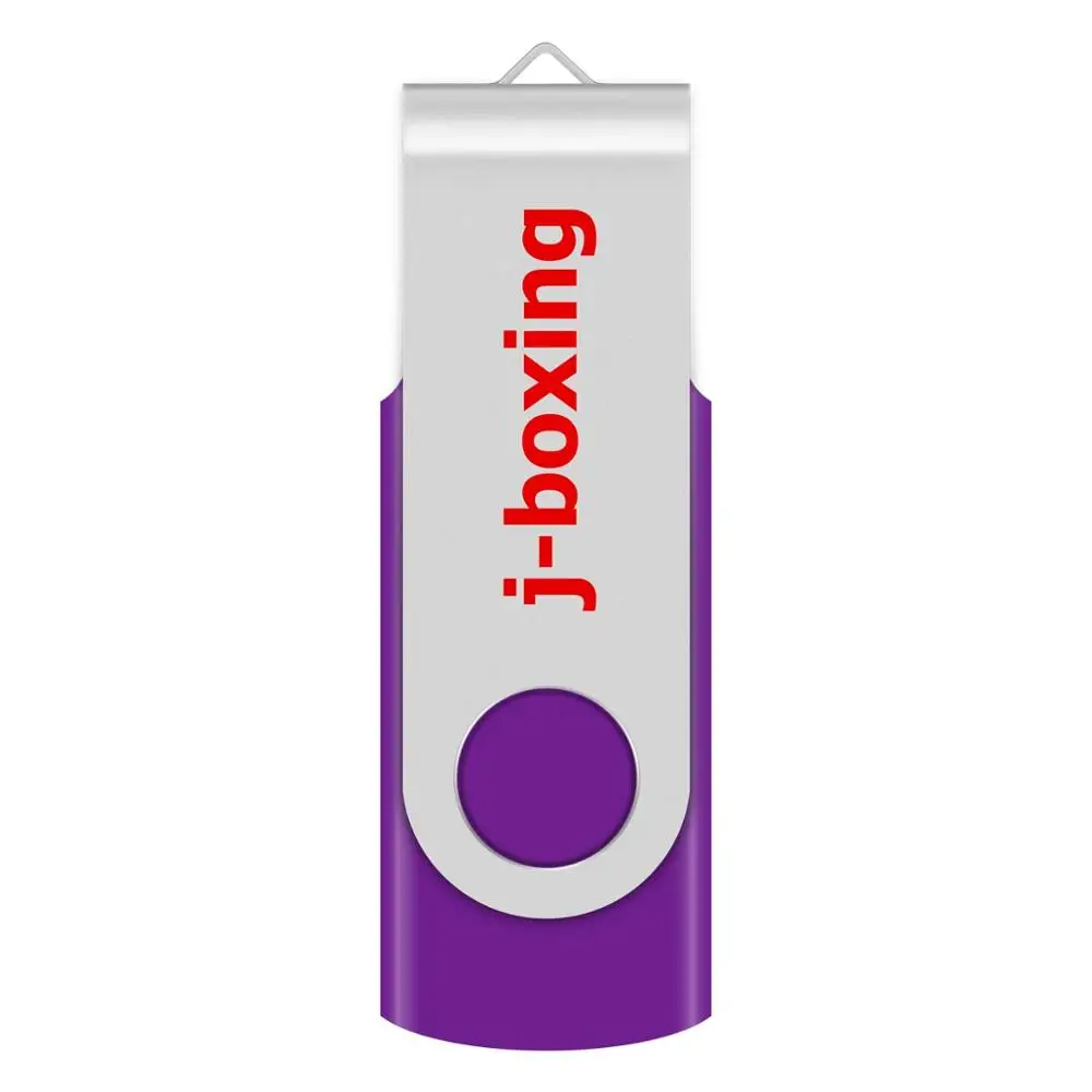 Фиолетовый J-boxing 16 Гб Фиолетовый USB флэш поворотный флэш-диск складной Флешка флеш-накопитель для хранения USB карта памяти для ПК Mac USB устройство - Цвет: Фиолетовый