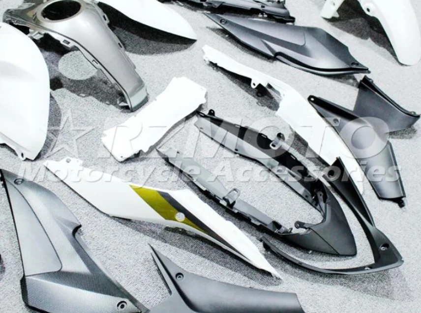 

Hot sales New Injection Mold ABS Motorcycle Fairing Kits fit For YAMAHA R3 R25 2014 2015 2016 2017 2018 custom White Gold