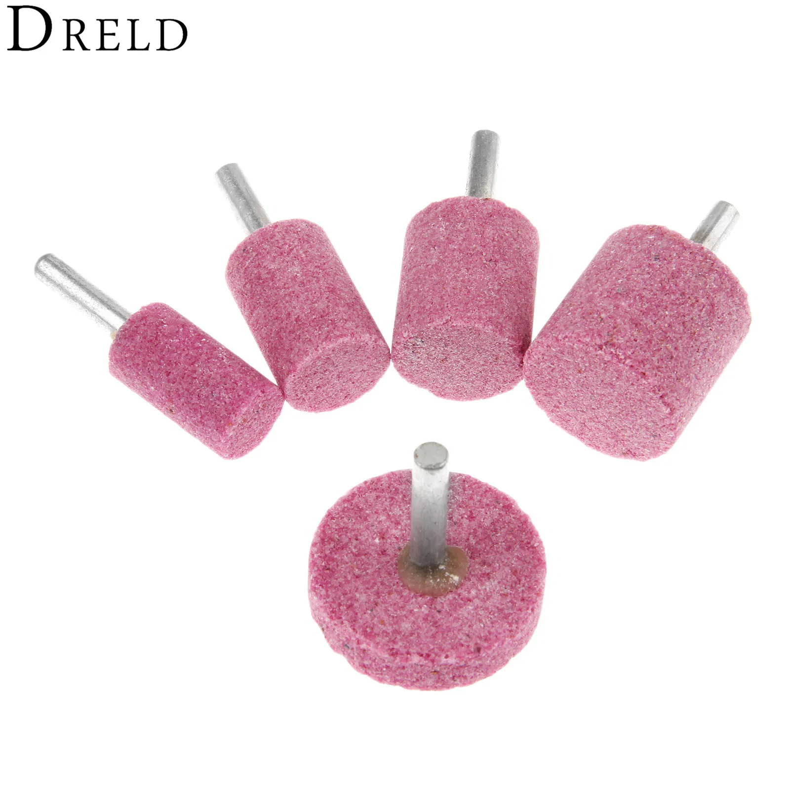 Аксессуары DRELD 5 шт./компл. Dremel Корундовая Шлифовальная головка с хвостовиком 6 мм
