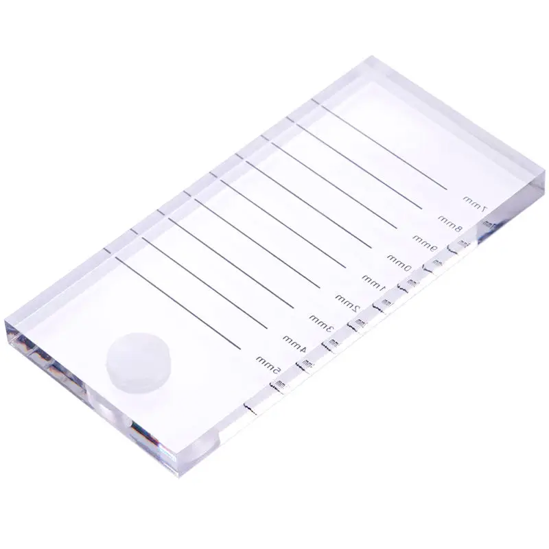 Новинка 2 в 1 акриловые накладные ресницы подставка поддон держатель ресниц с