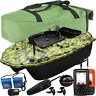 Лодка Рыболовная беспроводная, 500 м, с ЖК-дисплеем и 2 батареями 10400 мА  ч