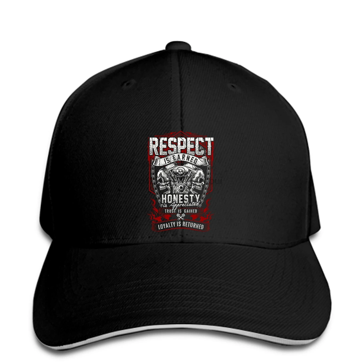 

Baseball cap Respect is Earned Loyalty is Returned Biker Men Baseball caps