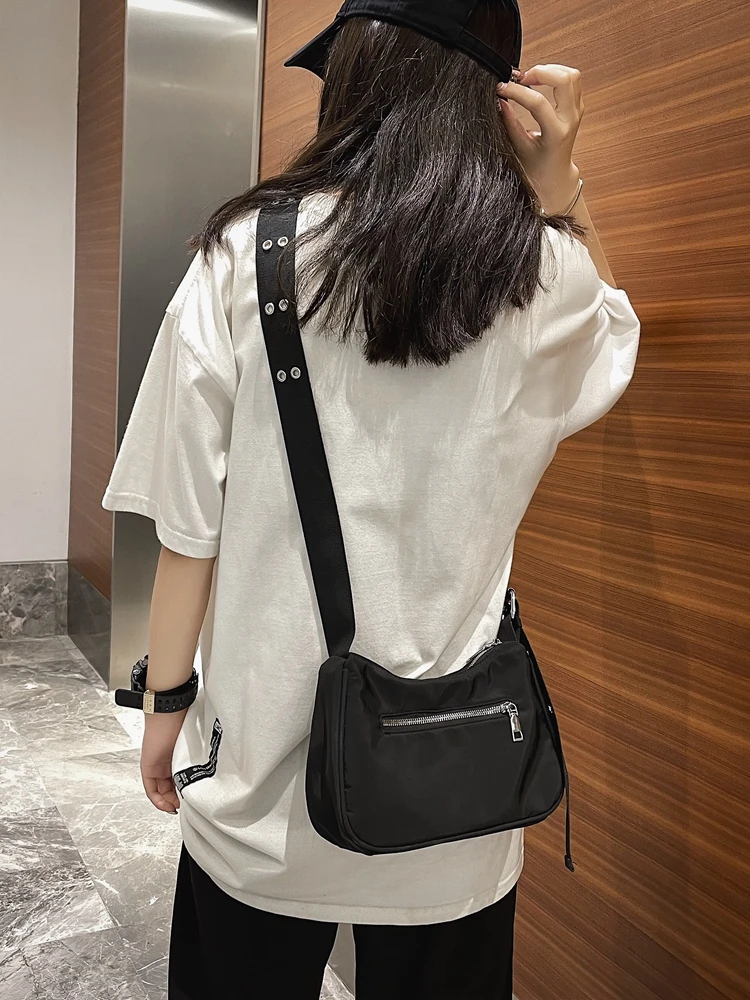 

Women Cotton Fabric Shoulder Bag Simple Eco Canvas Bag Soft Handbag Solid Casual Tote Female Environmental Reusable Shopping Bag