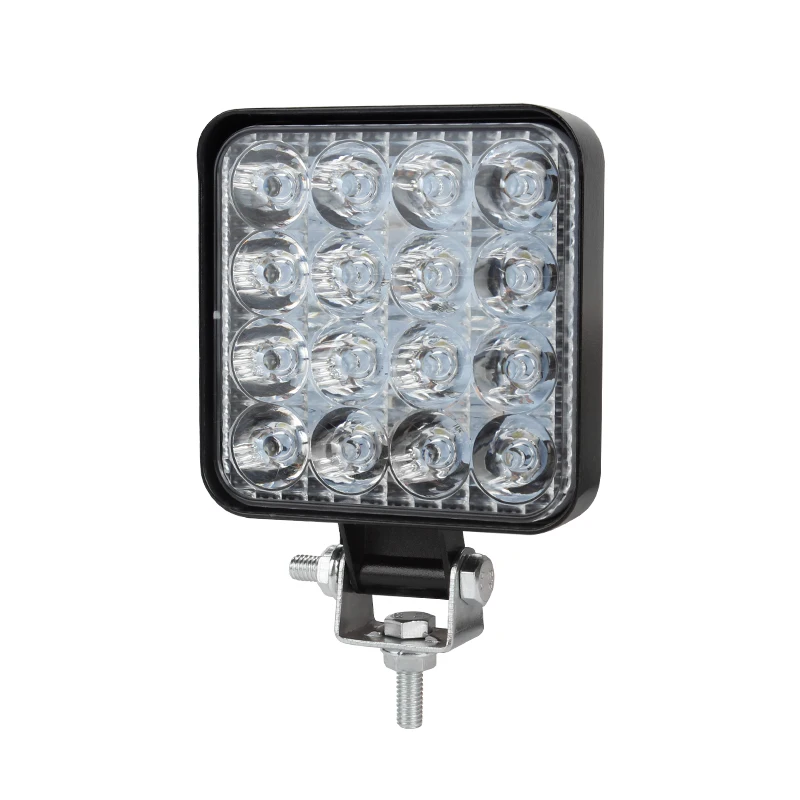 1 Spot Mini 48W LED OKEEN 3,3 дюймов/8,5 см 48 Вт светодиодный рабочий светильник бар мини 16 светодиодный 12V 24V для бездорожья для трактора, прицепа, грузовика 4x4 Светодиодный SUV светильник ing снаружи - Цвет: 1 Spot Mini 48W LED