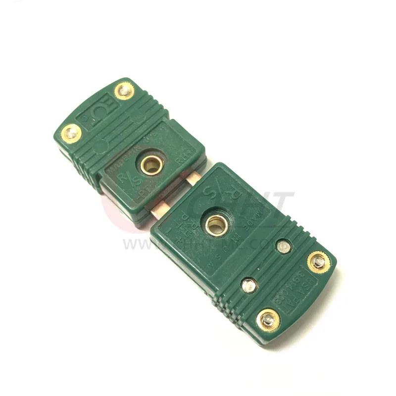 Плоский контактный мини-разъем термопары R/S отличные возможности зеленый |