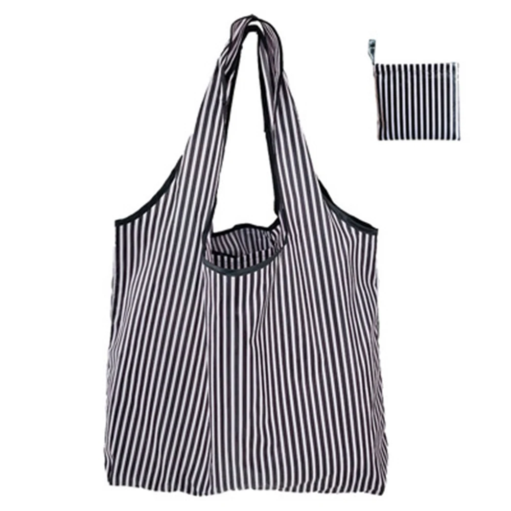 

Bag Capacity Handbags Portable Portable Cloth Foldable Tote Reusable Women
