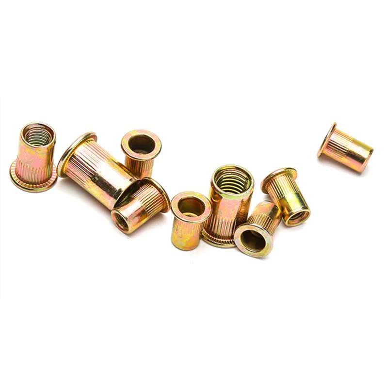 Набор заклепочных гаек из углеродистой стали с цинковым покрытием 190 шт. в