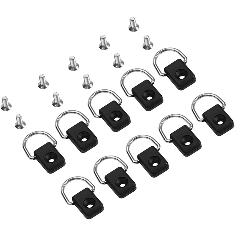 10 шт. Каяк Лодка каноэ D кольцо безопасности палуба петля крепления галстук вниз