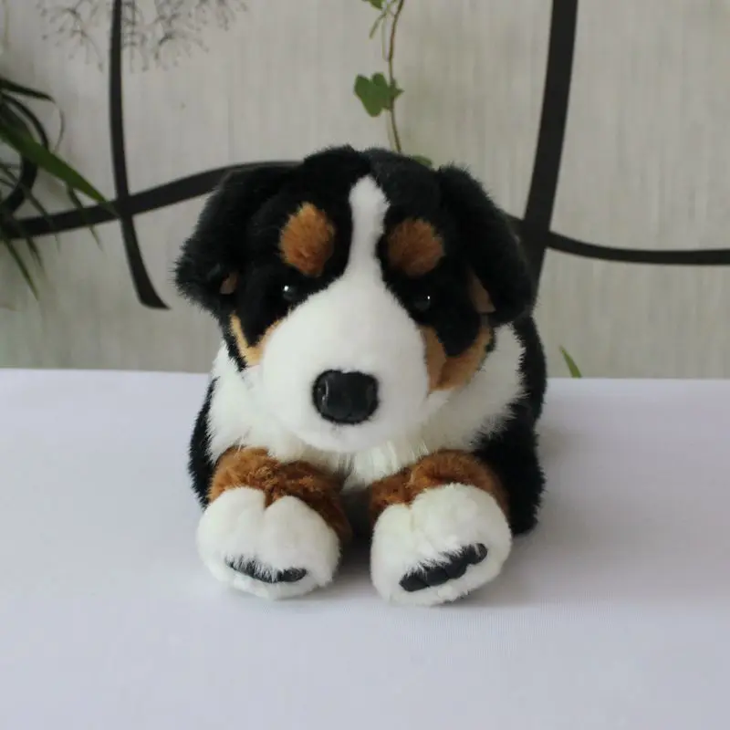 Большая детская игрушка подарок на день рождения милые настоящие плюшевые куклы игрушки Бернская горная Подушка с изображением собак