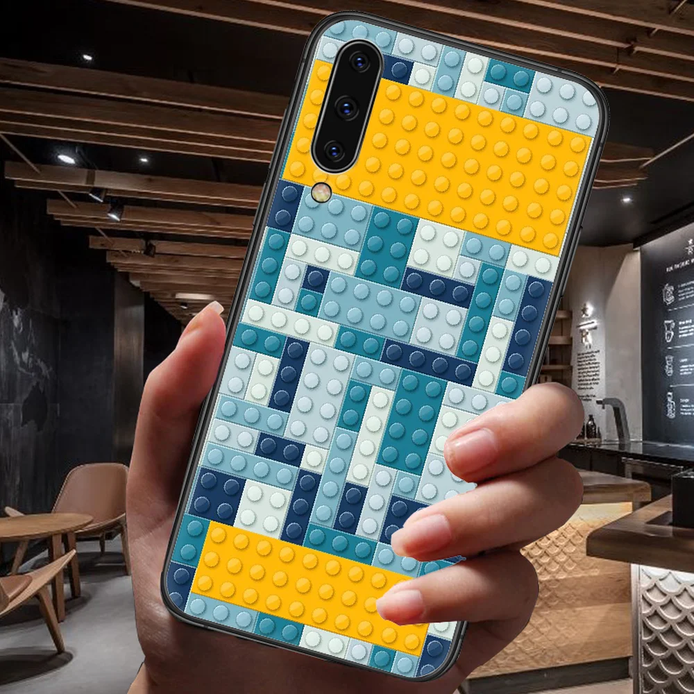 

Legos Phone Case For Samsung Galaxy A 3 5 7 8 10 20 20E 21S 30 30S 40 50 51 70 71 black Prime Trend Back Painting Shell Silicone