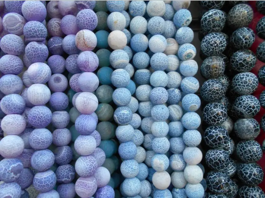 8 мм глянцевые круглые бусины из натурального оникса 15 дюймов | Украшения и