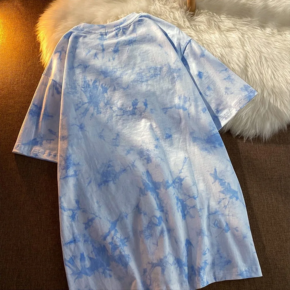 

Letter T Shirts Women Y2k Print Short Sleeve Harajuku Fashion Casual Tops Image Streetwear Oversized T-shirt Summer New 2021