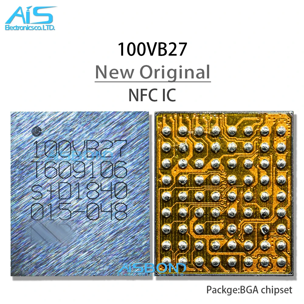 2-10 шт./лот 100VB27 NFC IC для iPhone XS/XS MAX/XR U _ NFC _ S NFC IC чип платежа eWallet 72 pin