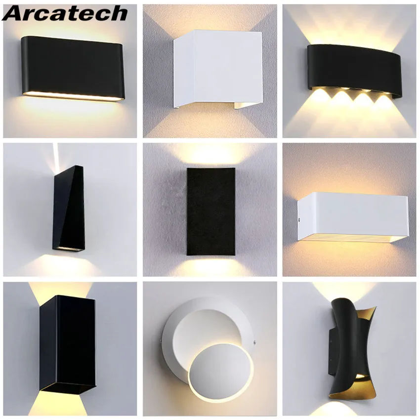 Современный светодиодный настенный светильник для помещения лестницы