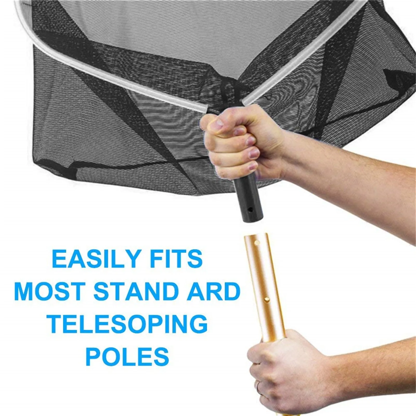 

Professional Leaf Rake Deep Bag Swimming Pool Skimmer Pool Spa Rubbish Skimmer Pool Net Pool Cleaning Net Accessories 2021