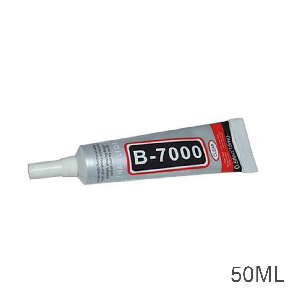 50ML 1pcs 1/4/10 шт. B-7000 клей промышленная клейкая лента для Универсальный амортизирующий бампер для телефона с ювелирные изделия DC156 - Цвет: 50ML 1pcs
