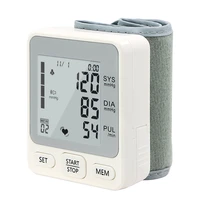 digital electronic wrist blood pressure apparatus heart rate pulse bp monitor portable health care measurement tensiometer meter
