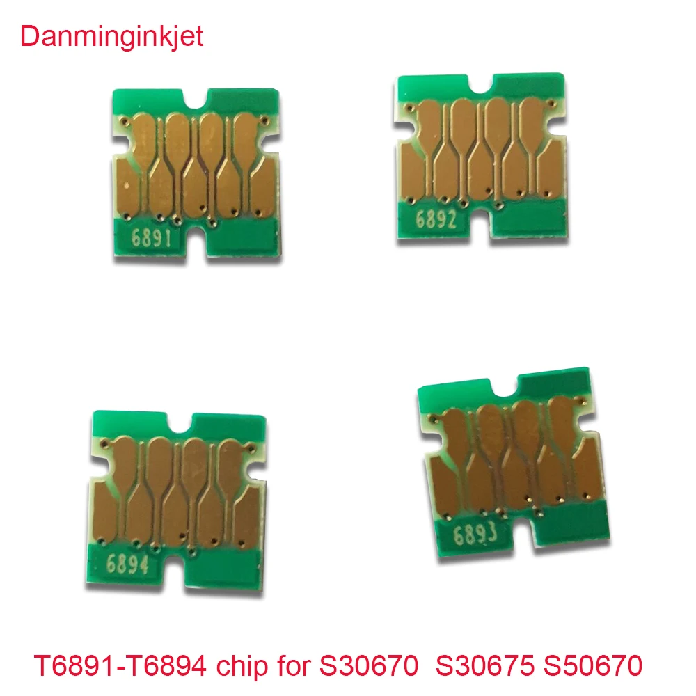 T6891 T6894 чип картриджа для принтера Epson SureColor S30670 S50670 S30675 S50675 новый стабильный