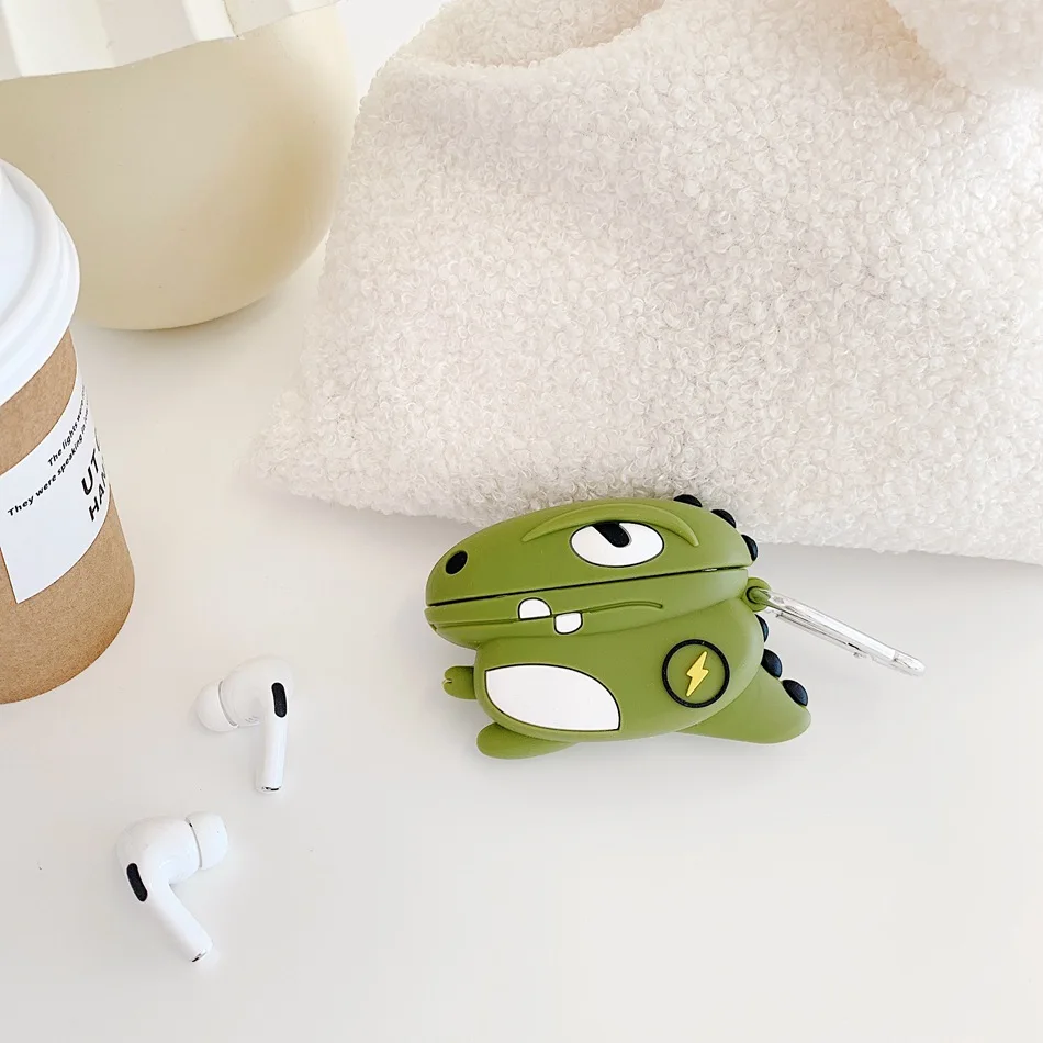3D чехол для наушников для Airpods Pro Чехол Силиконовый Медведь Кролик поросенок Мультяшные наушники/Earpods чехол для Apple Air pods Pro 3 чехол кошка