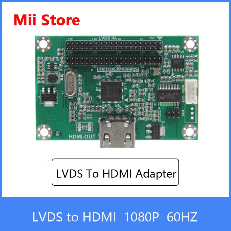 

LVDS To HDMI Compatible Adapter Board Converter Compatible with 1080P 720P Resolution