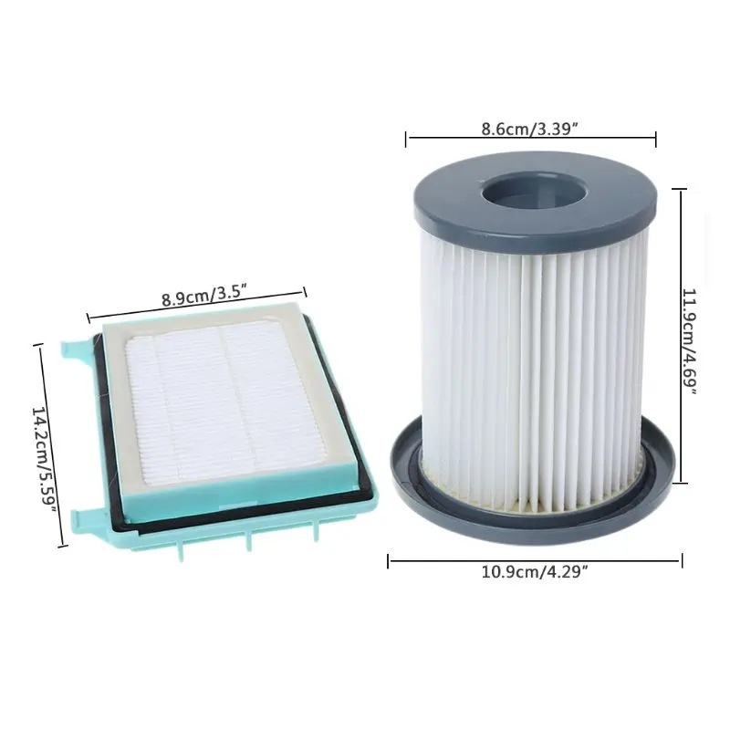 

Household Vacuum Cleaner Accessory Set HEPA Filter Core And Net for philips
