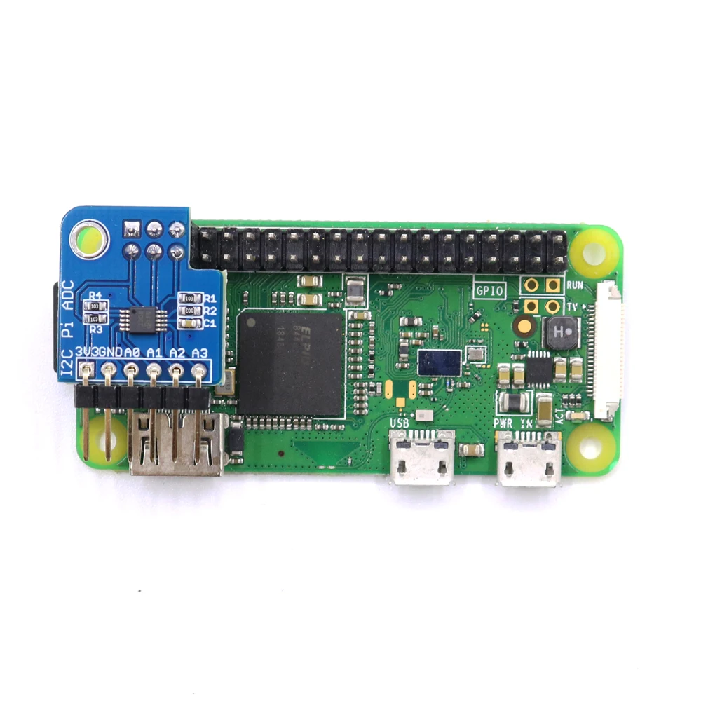 Цифровой аналоговый модуль Ads1115 i2c iic pi конвертер adc 16 бит 3 В для raspberry 1/2 / zero a + b