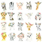 5D алмазная живопись акварельная картина милые животные вышивка крестиком Сделай Сам мозаика вышивка Стразы домашний Декор подарок