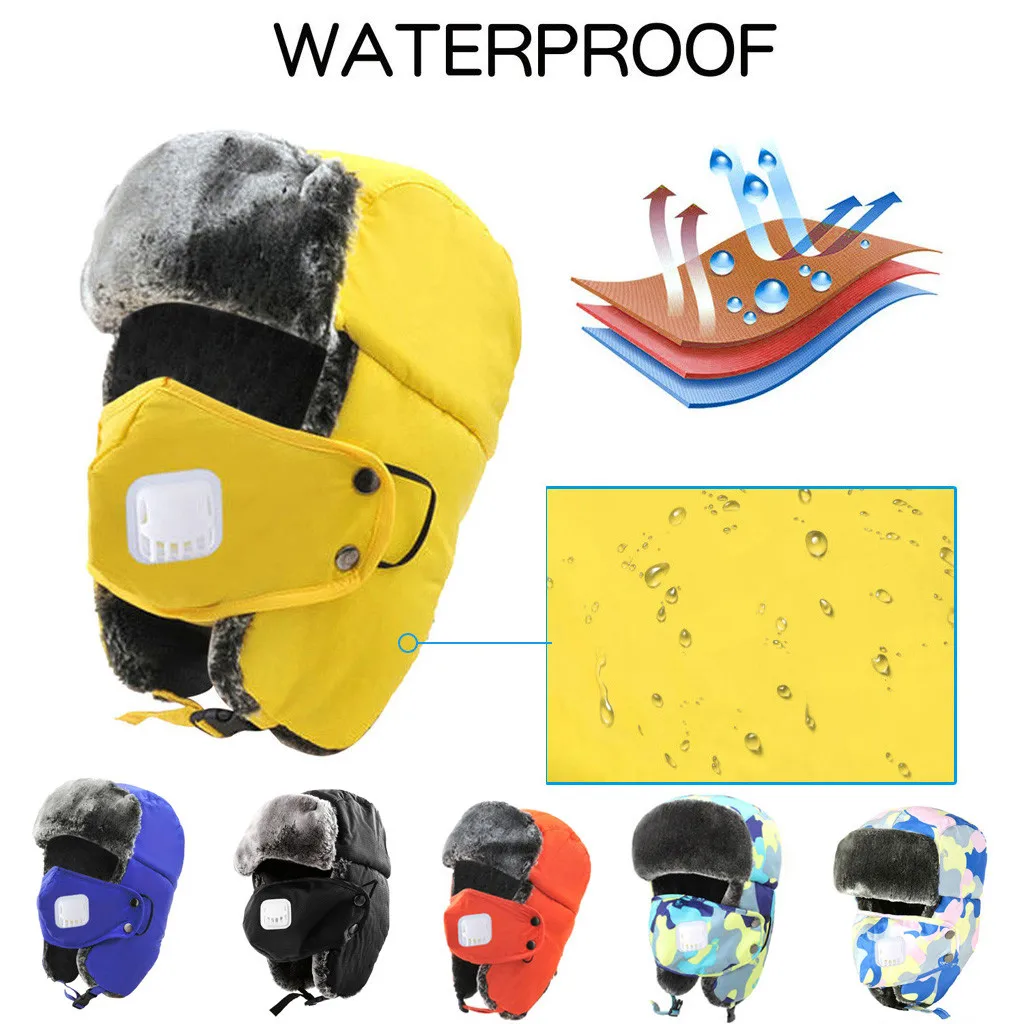 2019 Новые шапки детские зимние утепленные охотничьи для мальчиков и девочек