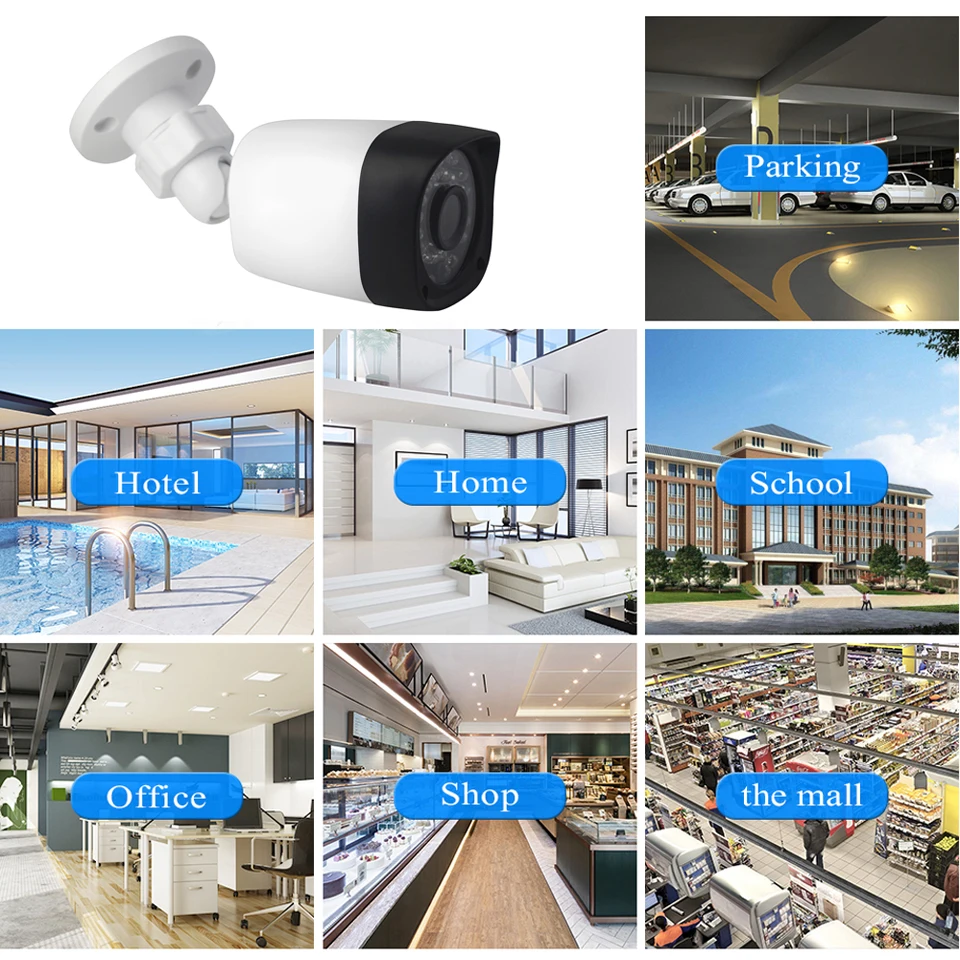LinTianCheng Yoosee CCTV камера Wifi Домашняя безопасность 1080P HD Беспроводная Проводная P2P пуля наружная ip-камера карта хранения Макс 64G
