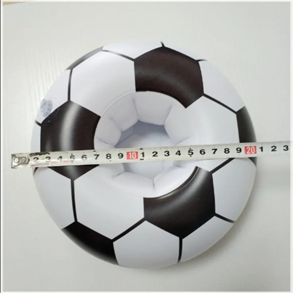 Лидер продаж Новинка футбольный надувной плавающий держатель стакана воды в