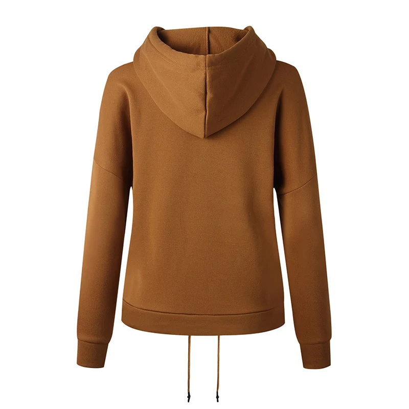 

New Fashion Long Sleeve Autumn Hoodies Women 2020 Winter Loose Pullovers Female Bandage Tops Casual Pocket SweatshirtS SJ4619C