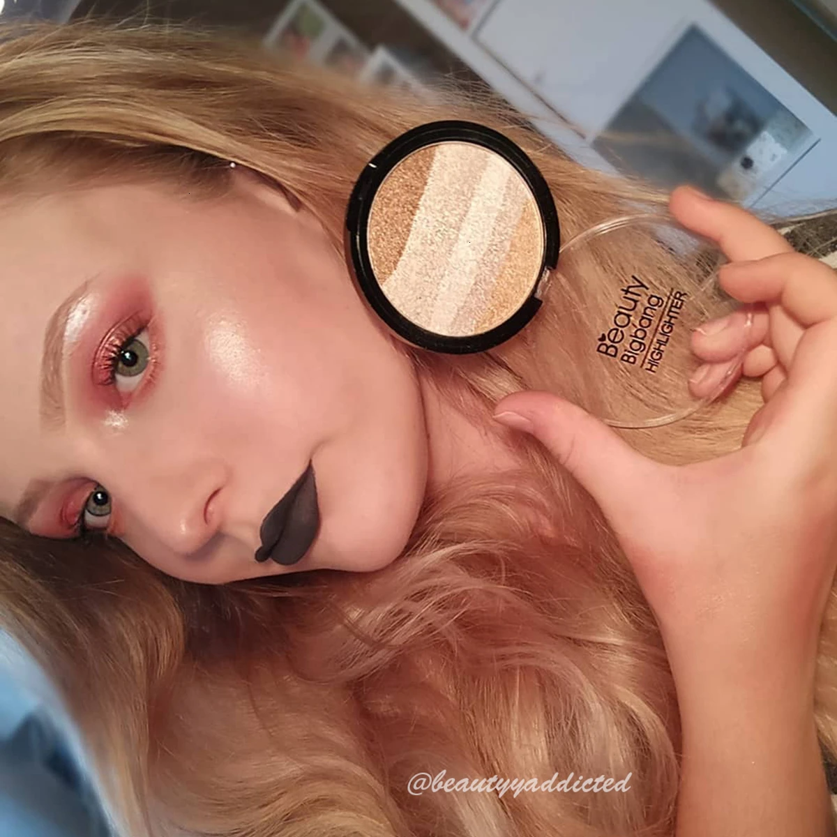 BeautyBigBang макияж для лица Радужный хайлайтер пудра палитра бронзант контур мягкая