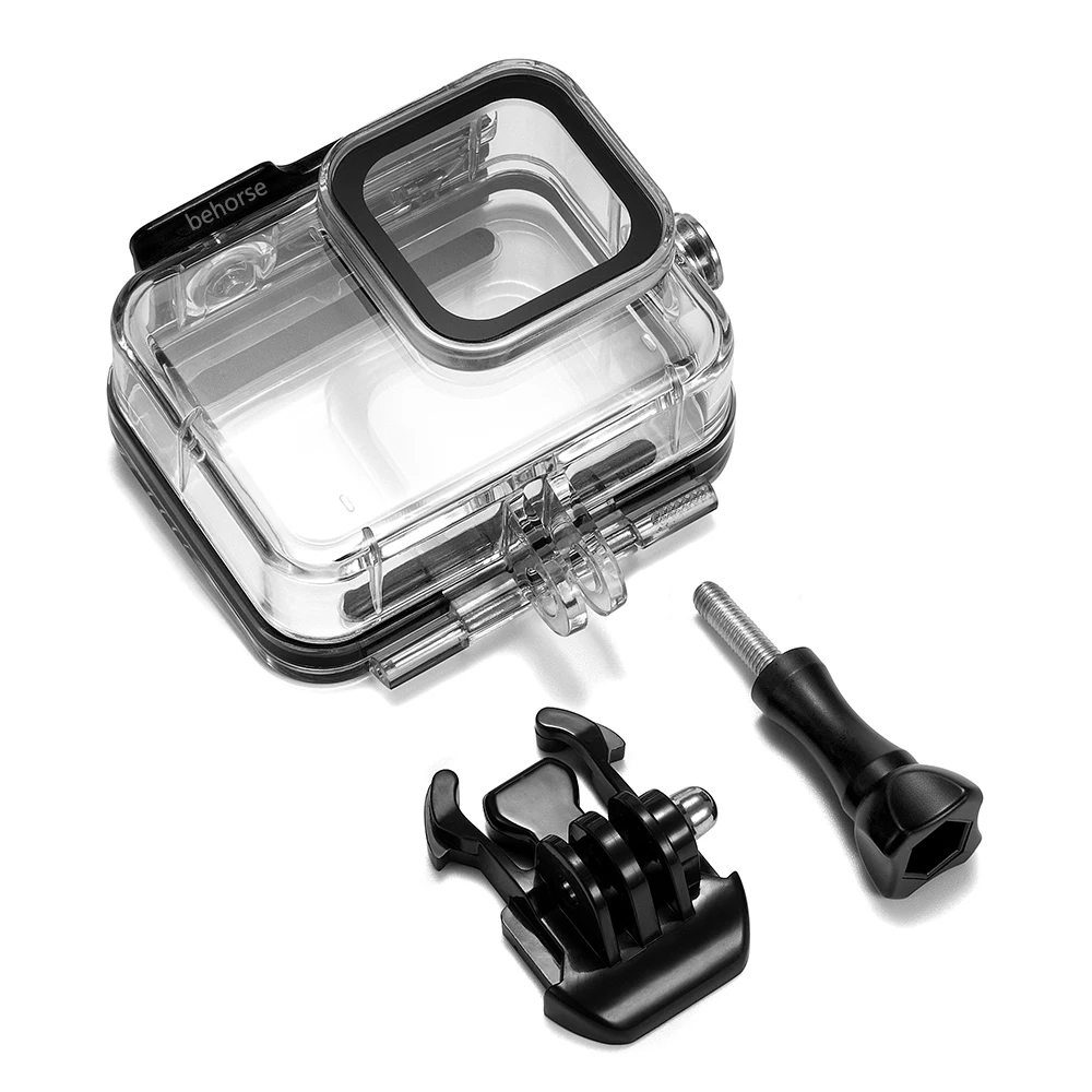 Gopro hero 8 черный Водонепроницаемый чехол Корпус защитный аксессуар для подводного