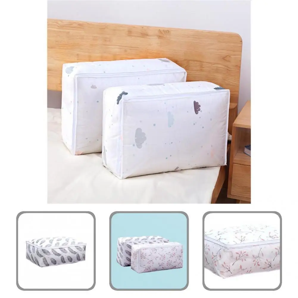 

Прочная устойчивая к разрыву удобная сумка для хранения одеял влагостойкая сумка для хранения одеял Пыленепроницаемая для дома