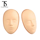 Голова-манекен для татуировок на лице, с пластиковым держателем