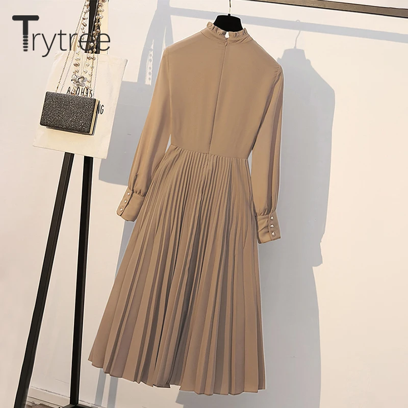 Trytree 2020 осенне-зимний комплект из двух предметов повседневный вязаный пояс с