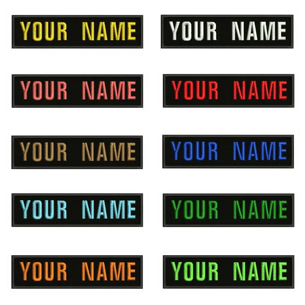 Вышивка под заказ 10x2 5 см значок в строчку с вышивкой помощью утюга или шитья