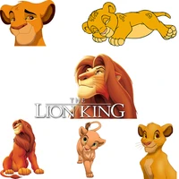 the lion king brand patches for clothes heat transfers for clothes girls boys printing stickers on t shirt vinyl patch applique