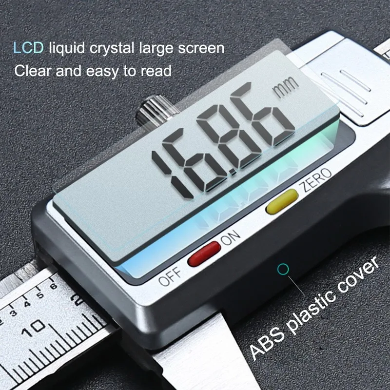 

Digital caliper Stainless Steel Electronic Digital Vernier Calipers 0-150mm Metal Micrometer Measuring tool caliper Gauges