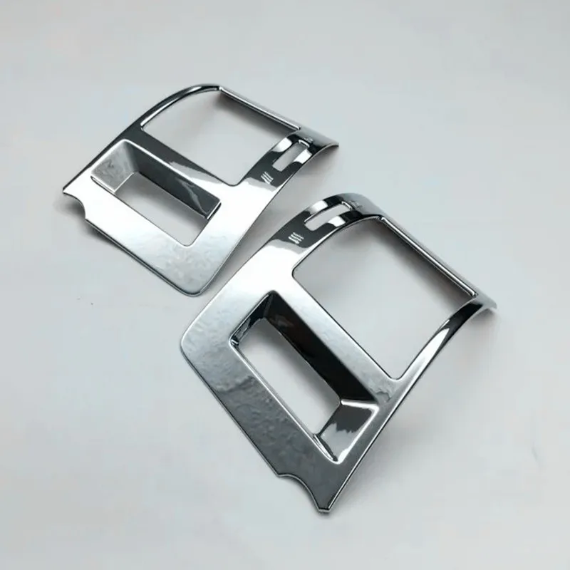 

For Toyota Land Cruiser 150 Prado FJ150 2010-2017 Accessories Car left and right air outlet Cover Trim Chrome Car Styling 2pcs